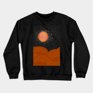 Rays of Love - Copper Light Crewneck Sweatshirt